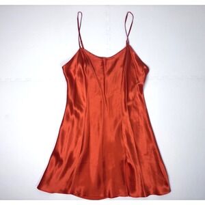 NWT Vtg VICTORIA'S SECRET 100% Silk Nightgown Slip Dress Chemise Y2K 1999-Size S